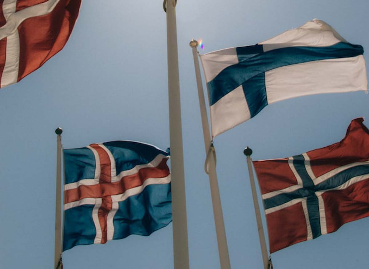 scandinavian flags